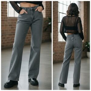 NWT Etica 28 90s Modern Contemporary Grunge Boho Nina High Rise Flare Jeans